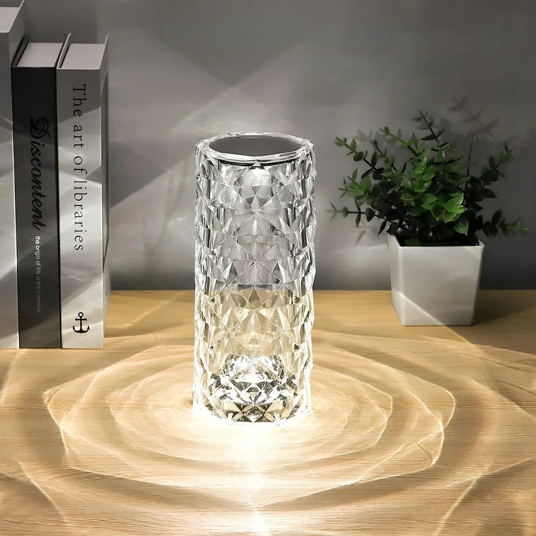 Lisslune | Crystal Table Lamp with Touch Control - Aurora