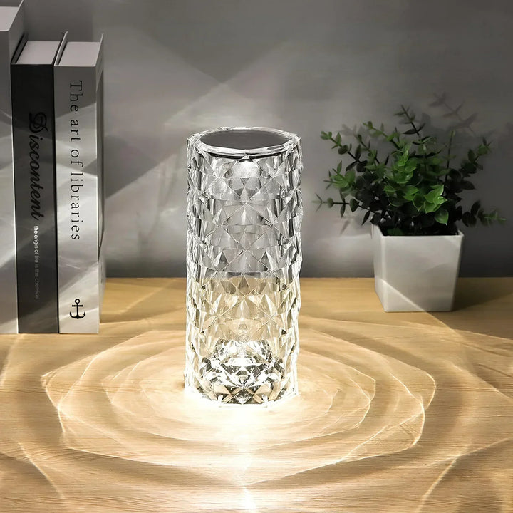 Lisslune | Crystal Table Lamp with Touch Control - Aurora