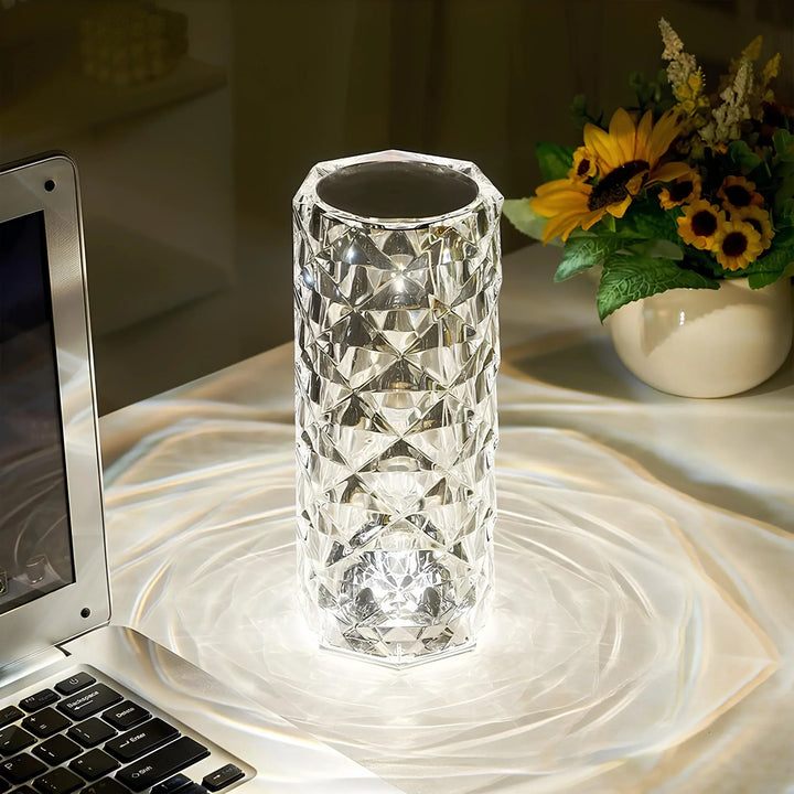 Lisslune | Crystal Table Lamp with Touch Control - Aurora