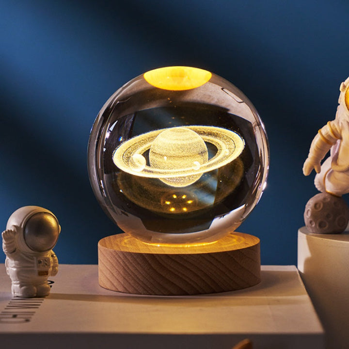 Lisslune | 3D Crystal Ball Lamp