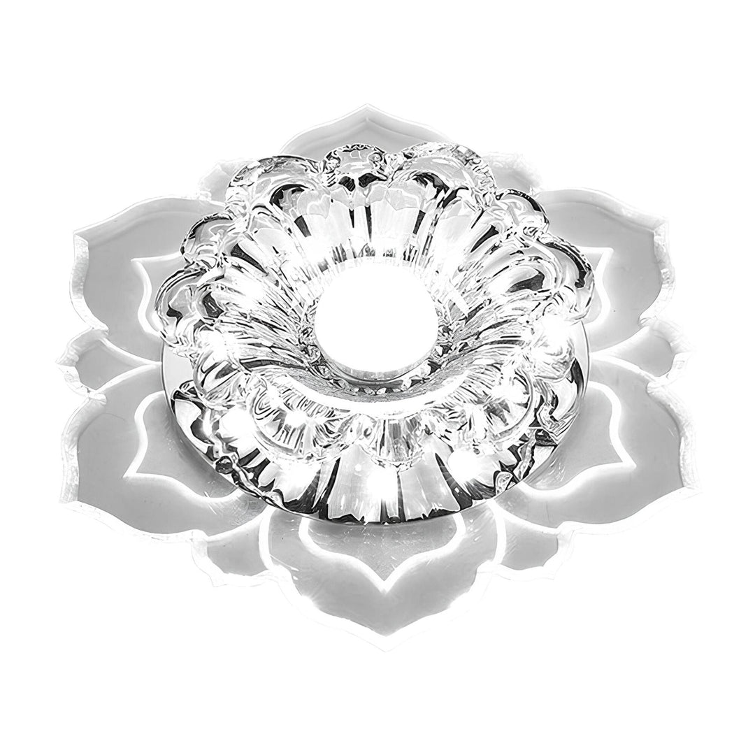 Lisslune | FloraGlow – Elegant Crystal Lamp with Flower Pattern and Enchanting Lighting