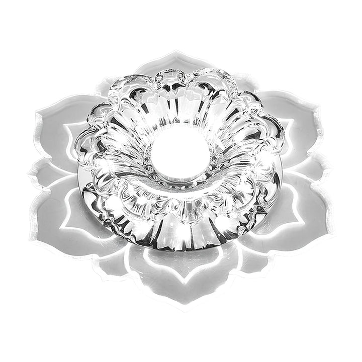 Lisslune | FloraGlow – Elegant Crystal Lamp with Flower Pattern and Enchanting Lighting