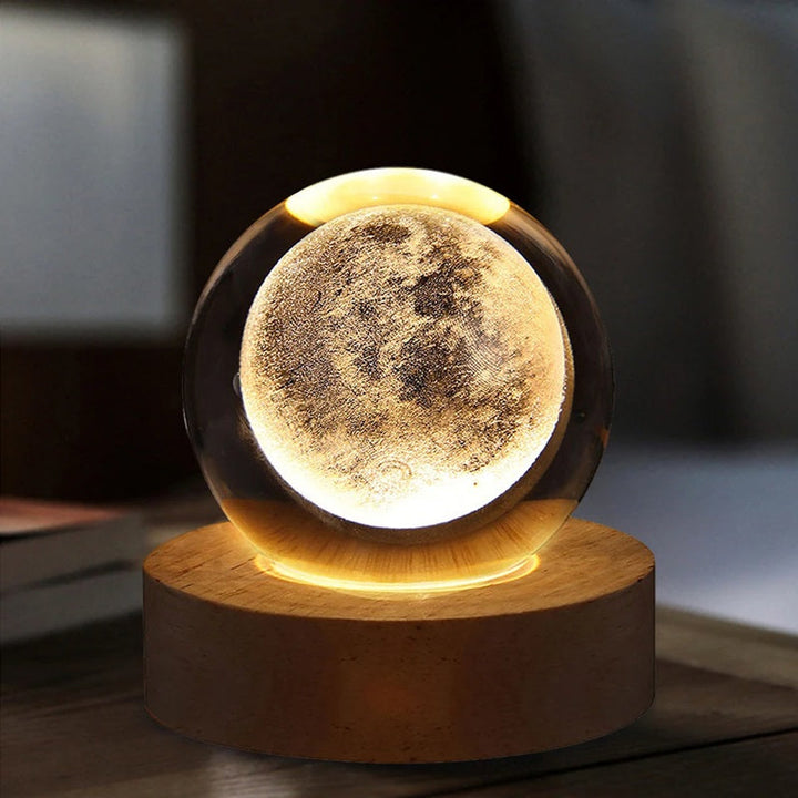 Lisslune | 3D Crystal Ball Lamp