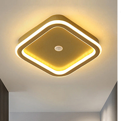 Lisslune | MotionGlide PIR Motion Sensor LED Ceiling Light | Smart Lighting | Energy Efficient | Perfect for Hallway & Bathroom