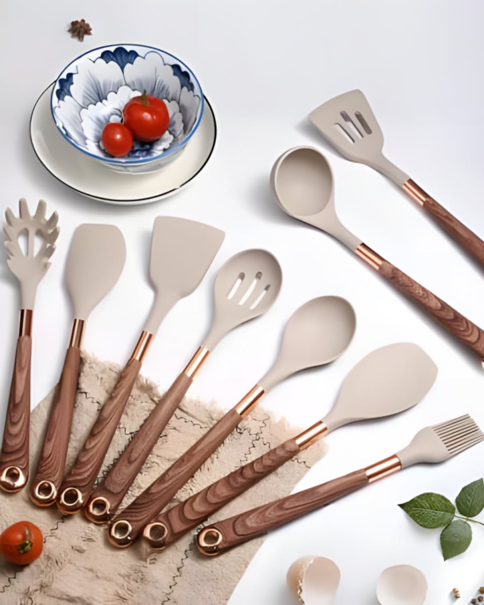 Lisslune | CULINOVA – Heat-Resistant Kitchen Utensil Set for Effortless Cooking