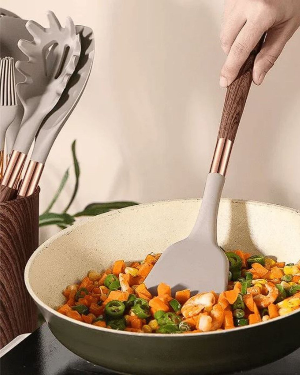 Lisslune | CULINOVA – Heat-Resistant Kitchen Utensil Set for Effortless Cooking