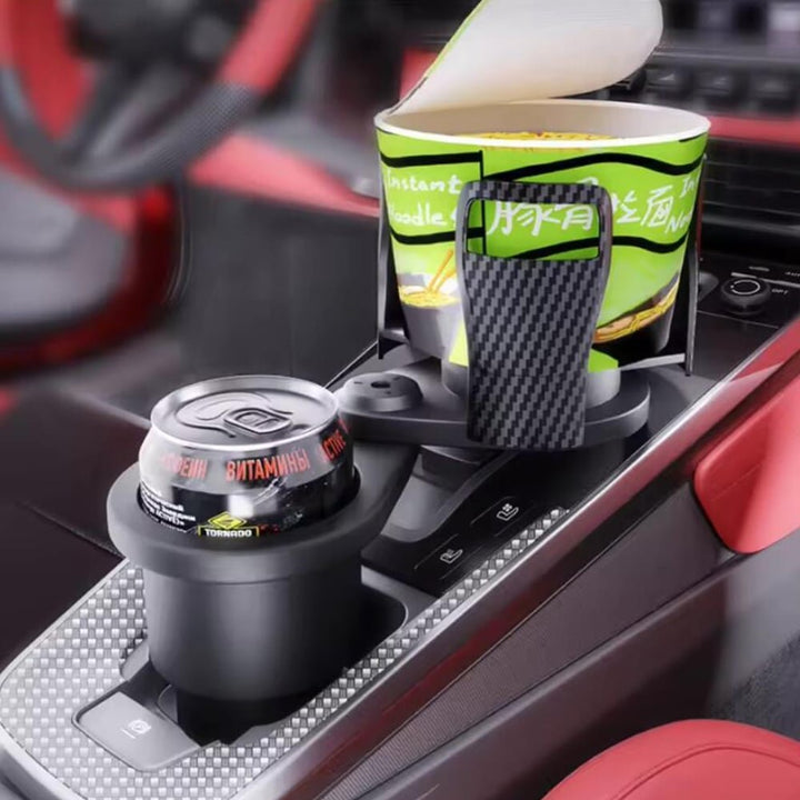 Lisslune | Cupswivel – Dual Rotating Car Cup Holder for Drinks & Easy Access