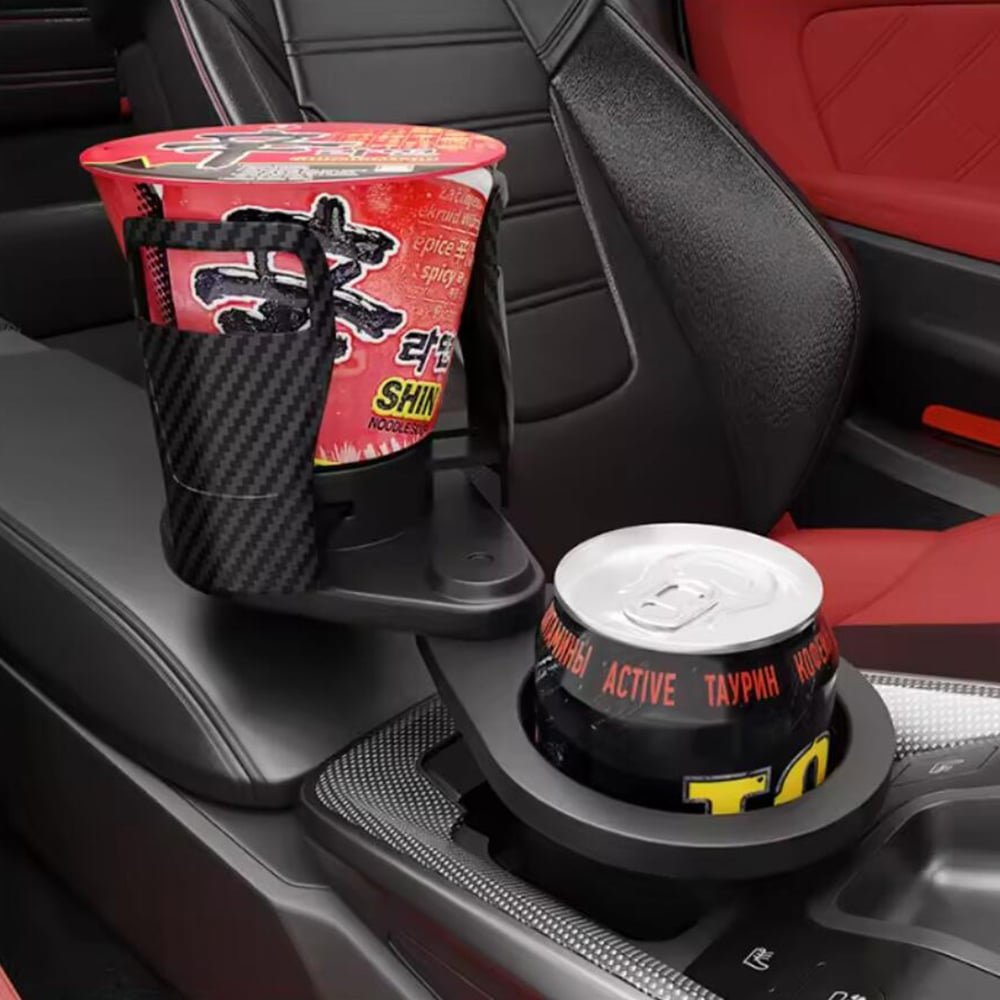 Lisslune | Cupswivel – Dual Rotating Car Cup Holder for Drinks & Easy Access