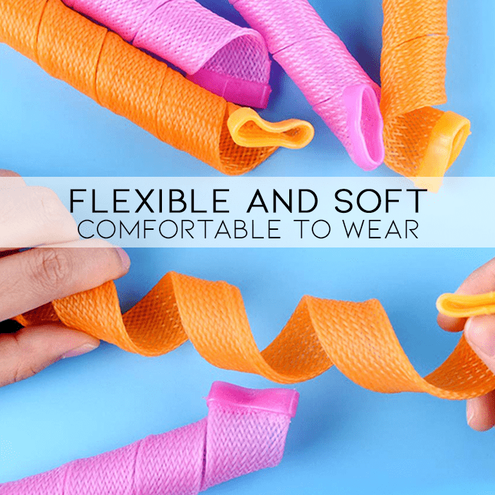 Lisslune | CURLIQUE – DIY Spiral Curls Hair Curler for Effortless, Heat-Free Curls