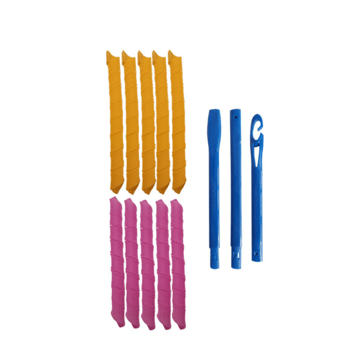 Lisslune | CURLIQUE – DIY Spiral Curls Hair Curler for Effortless, Heat-Free Curls
