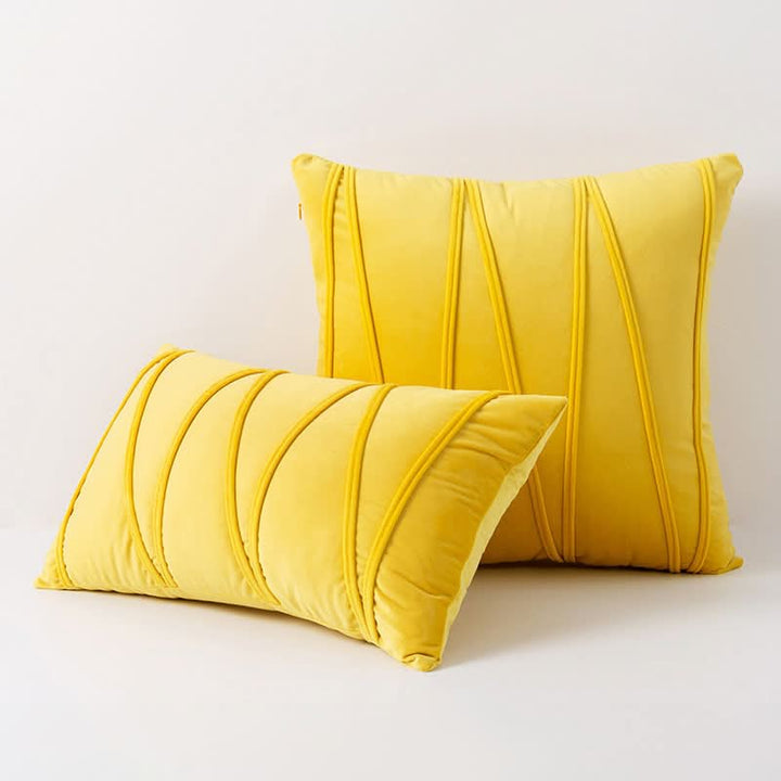 Lisslune | Velvet Decorative Cushion with Removable Soft Cover