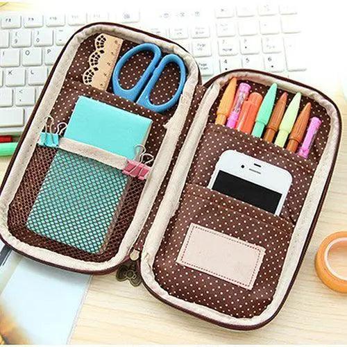 Lisslune | Chic Cartoon Doll Girl Cosmetic Organizer Bag