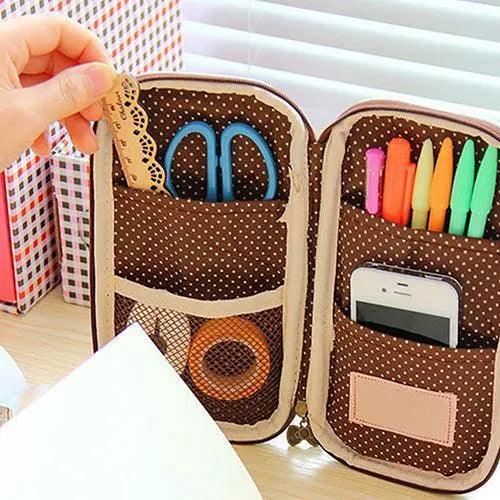 Lisslune | Chic Cartoon Doll Girl Cosmetic Organizer Bag