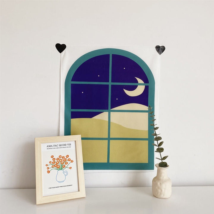 Rynx | Cute Artificial Window Tapestry