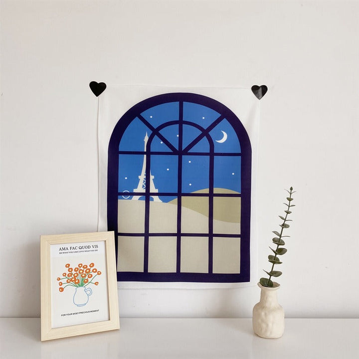 Rynx | Cute Artificial Window Tapestry