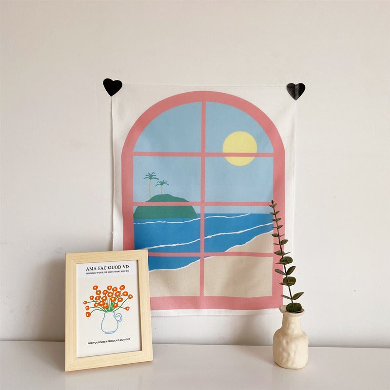 Rynx | Cute Artificial Window Tapestry