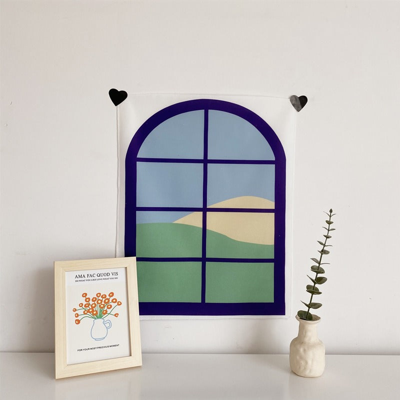 Rynx | Cute Artificial Window Tapestry