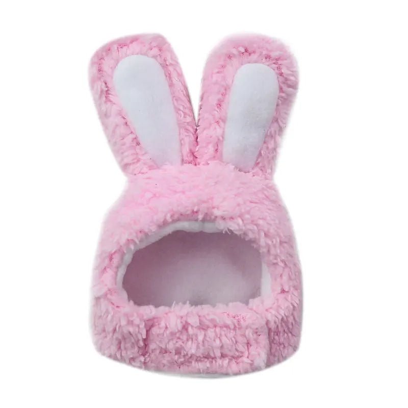 Lisslune | Cute Rabbit Hat for Pets – Perfect for New Year & Christmas Cosplay, Party Photo Props