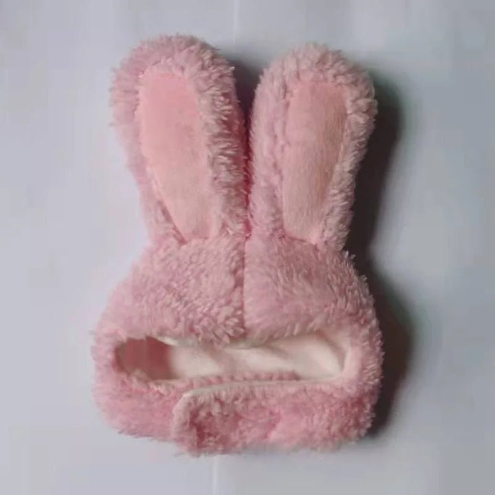 Lisslune | Cute Rabbit Hat for Pets – Perfect for New Year & Christmas Cosplay, Party Photo Props