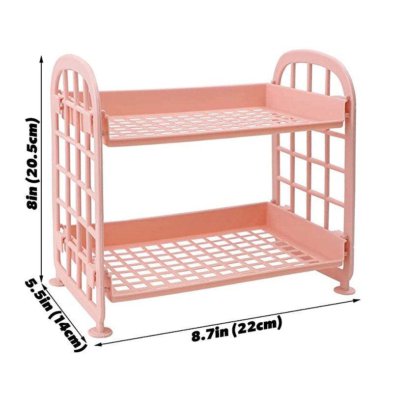 Rynx | Kawaii Two-Tier Desk Shelf