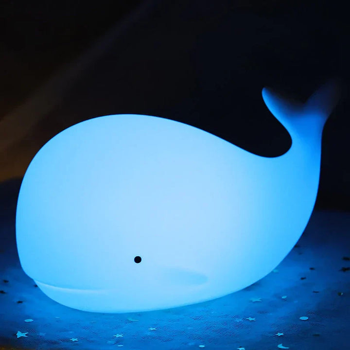 Lisslune | Cute Whale Night Light with Colour Change - GlowWhale
