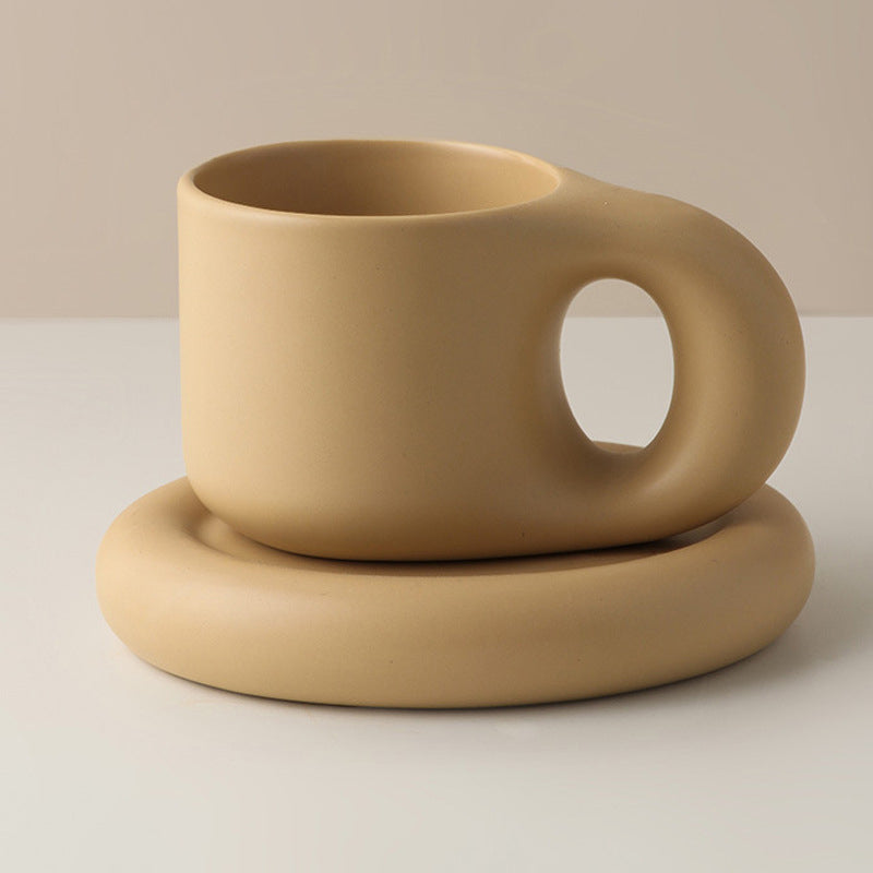 Rynx Nordic Minimalist Ceramic Plump Mug