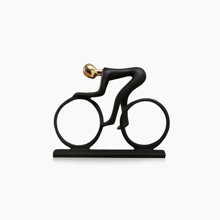 Lisslune | Cyclist Figurine Sculpture