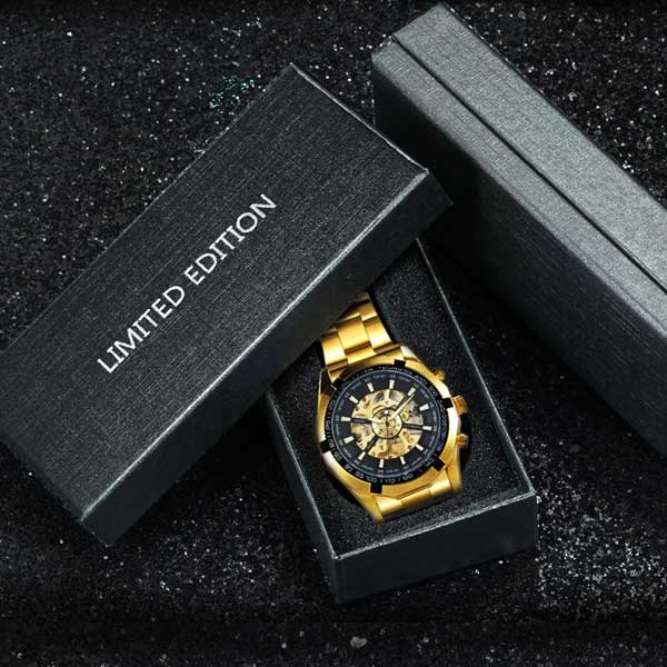 Lisslune | Men's Skeleton Watch