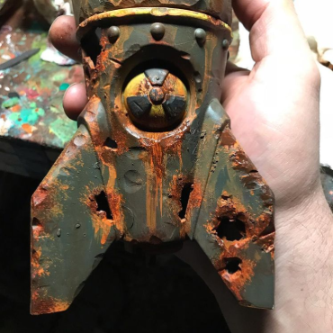 Lisslune | The Skull Bomb - Small Nuclear Warhead Decor