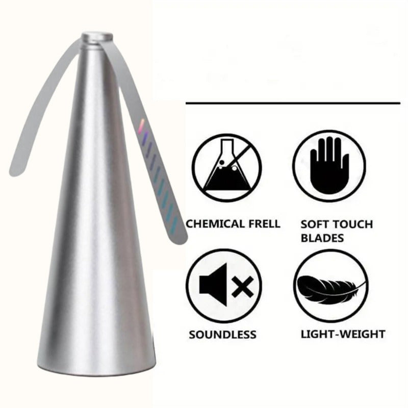 Lisslune | Compact Outdoor Fan against Mosquitoes and Flies – Mobile and Battery Powered