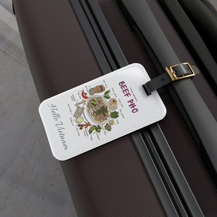 Lisslune | Personalized elegant acrylic luggage tags by Maison d'Elite – Travel with elegance