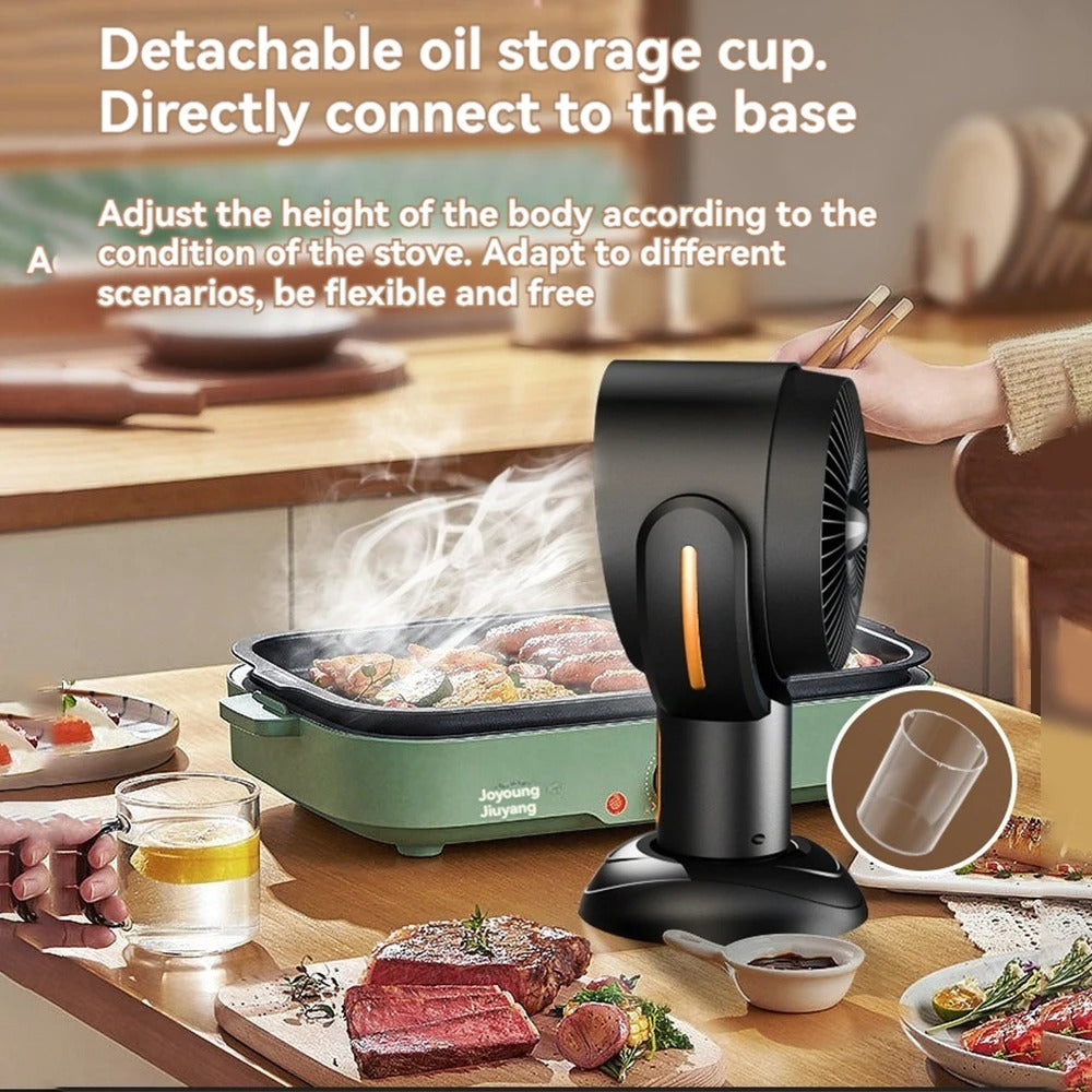 Lisslune | SmokeAway Venti – Portable Air Purifier Fan with Ion Technology and USB Charger