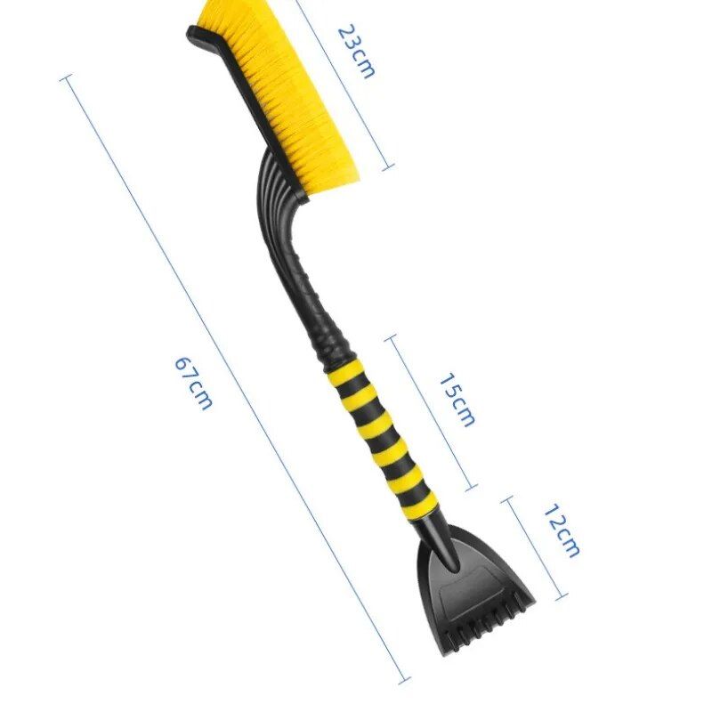 Lisslune | Expandable snow and ice car shovel with ergonomic foam handle