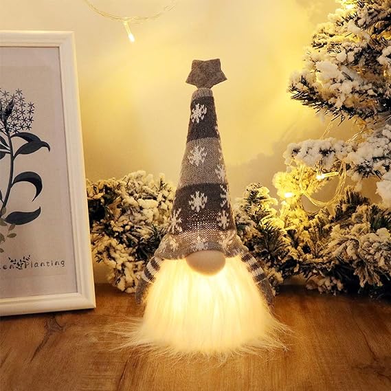 Lisslune | Lighted Christmas Gnome