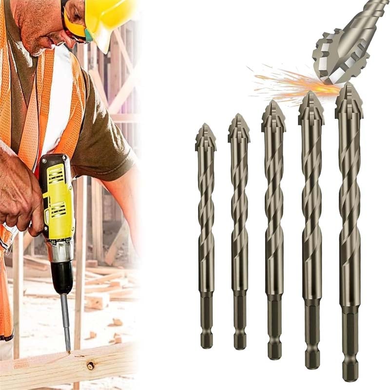 Lisslune | Four-blade tooth cutter eccentric drill