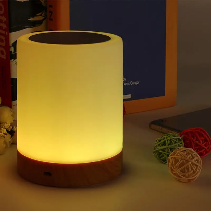 Lisslune | Dimmable LED Night Light with Modern Design and Color Change