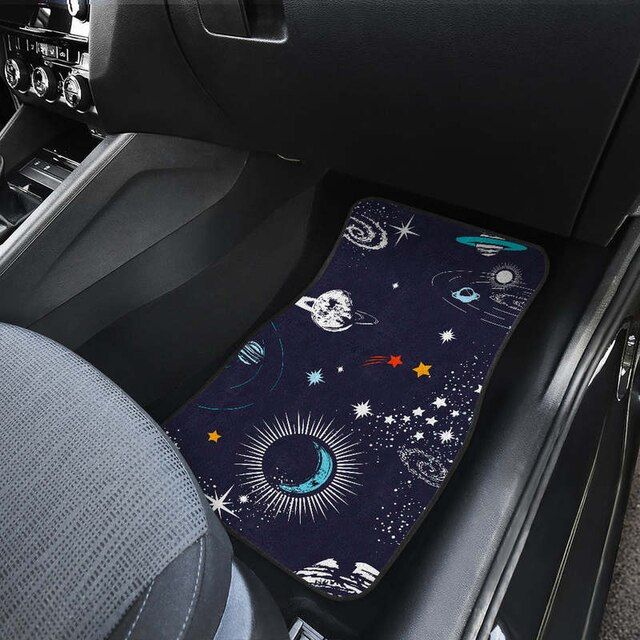 Lisslune | Galactic Outer Space Car Mats