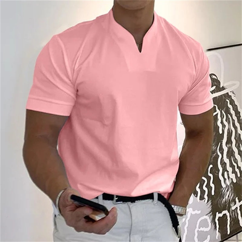 Lisslune | Men's Business Short Sleeve Fitness T-Shirt