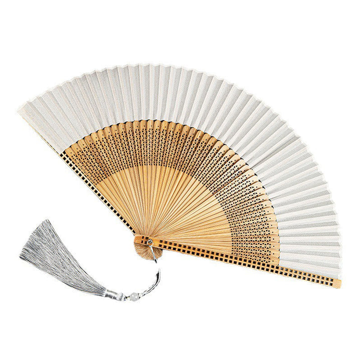 Lisslune | Hand fan made of bamboo silk