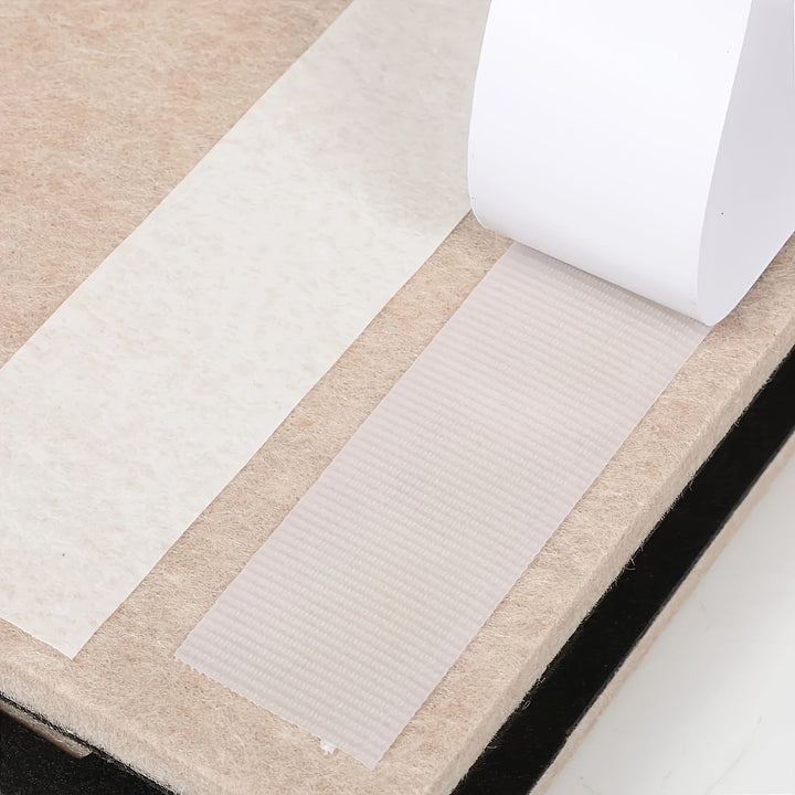 Lisslune | Curved Felt Notice Board – Large Self-Adhesive Wall Decoration made of Polyester Felt