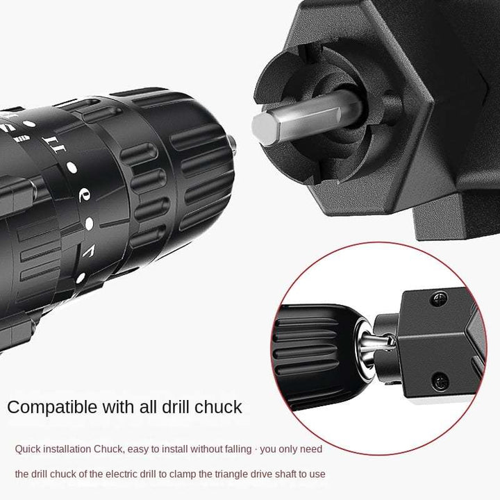 Lisslune | ELECTRIC DRILL MODIFIED TO ELECTRIC CHAINSAW DRILL ATTACHMENT