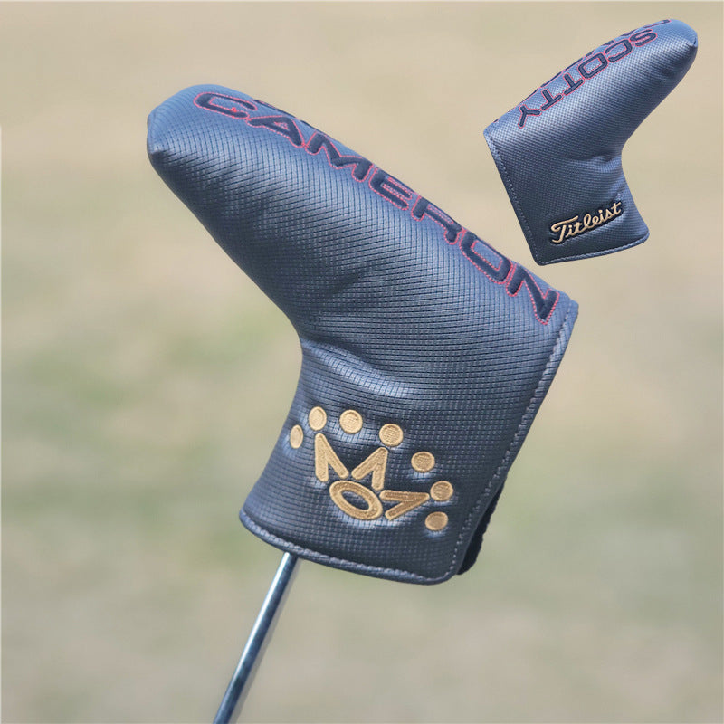 Lisslune | Straight Stripe One-line Putter Golf Club Cover Head Protection Cover Ball Head Protection Cover