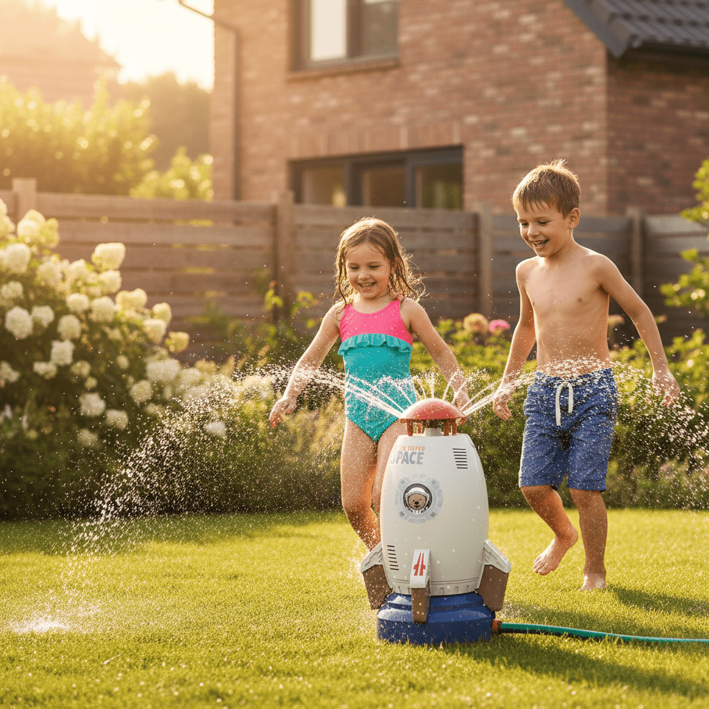Lisslune | Rotating Water Toy for Carefree Garden Fun