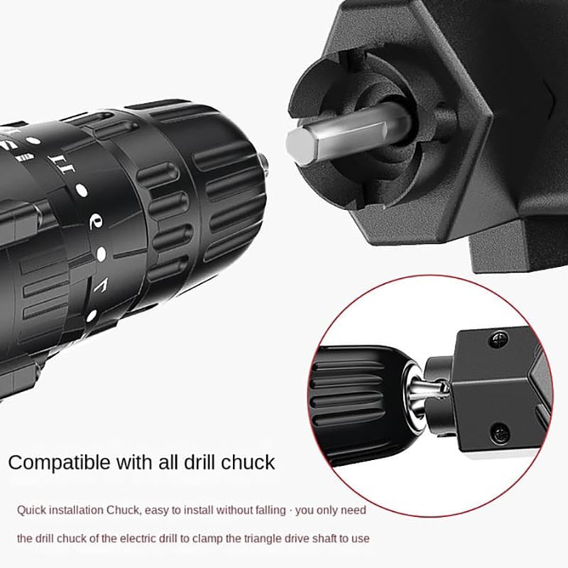 Lisslune | 6 Inch Electric Drill Modified To Electric Chainsaw Drill Attachment