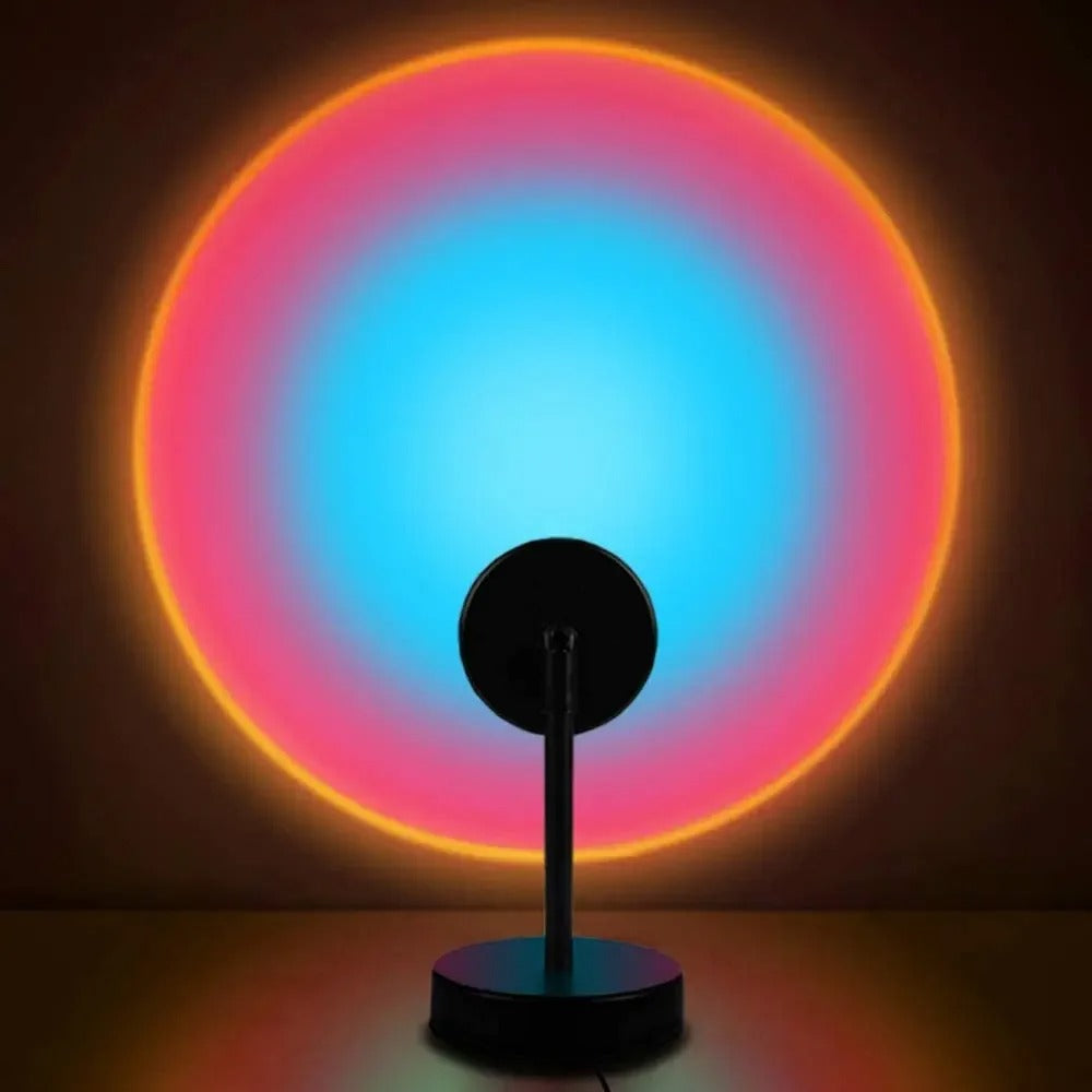 Lisslune | l Stylish Retro Table Lamp with Sunset