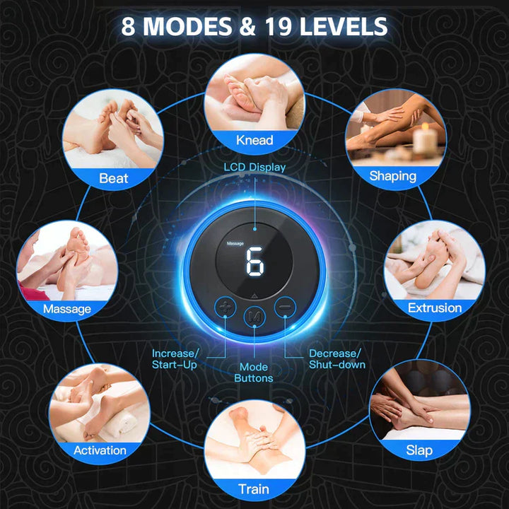 Lisslune | Foot Massager | Pain Relief, Swelling Reduction & Ideal for Daily Use