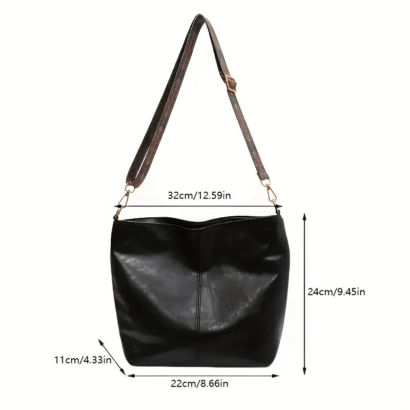 Lisslune | CityPure PU Messengerbag – White Urban Shoulder Bag with Zipper