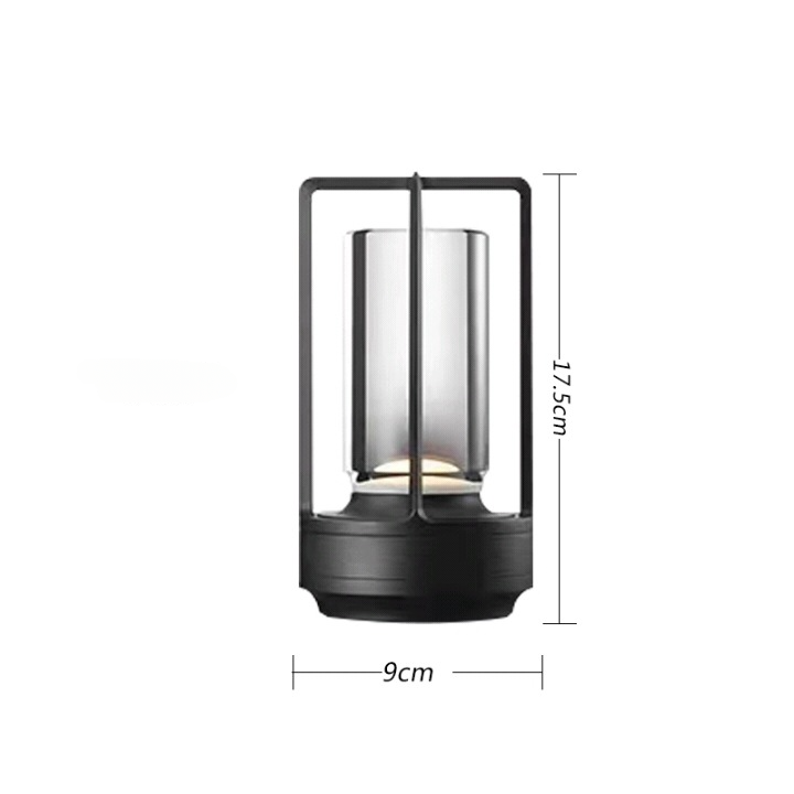 Lisslune | Cordless Table Lamp - Dimmable & Rechargeable Waterproof Desk Light
