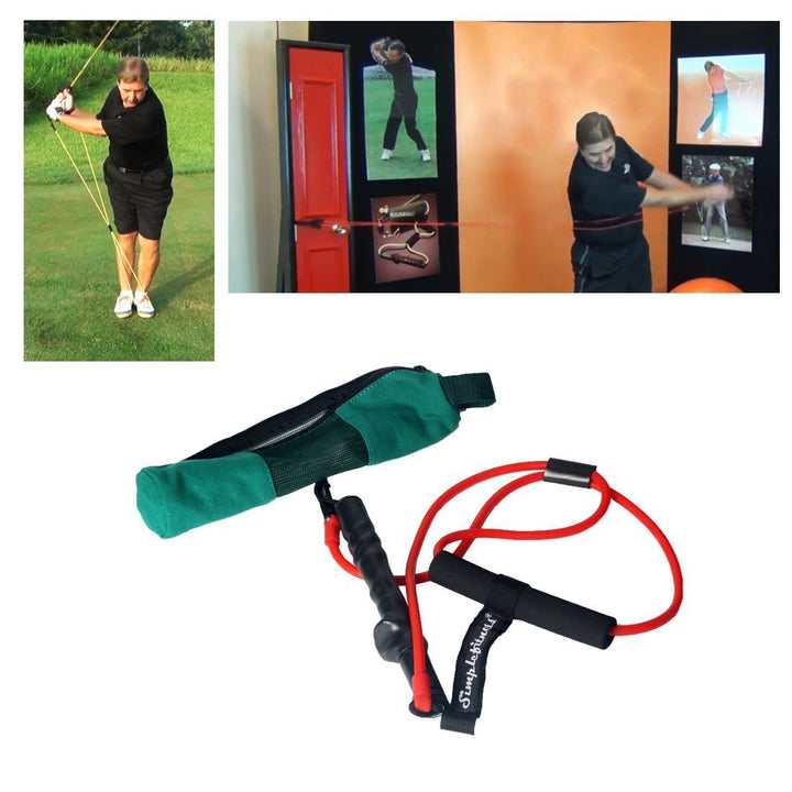 Lisslune | Golf Training Equipment Swing Arm Pull Putter Trainer Swing Club