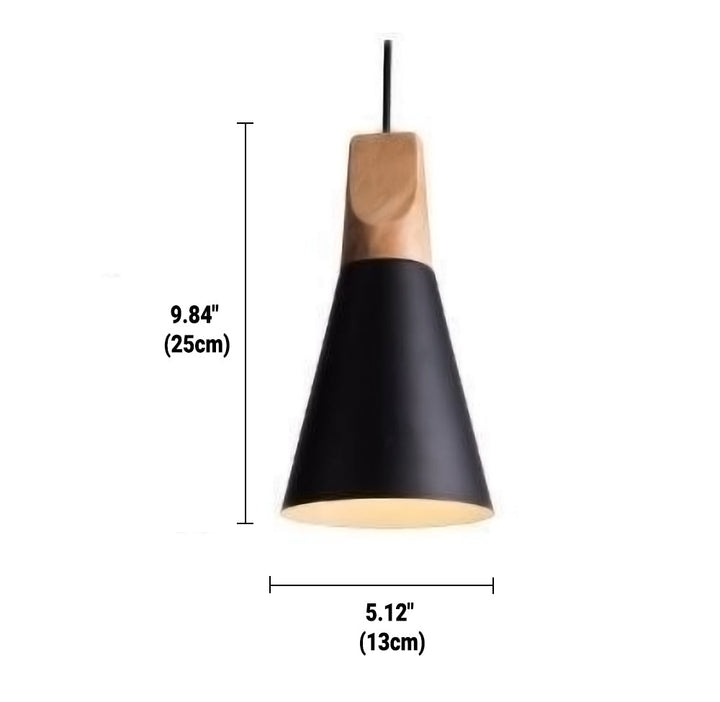 Lisslune | Minimalistic Wooden Pendant Light | NordicLight